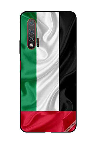 Covernex غطاء حماية لهاتف هواوي نوفا 6 5G، قماش علم الإمارات العربية المتحدة