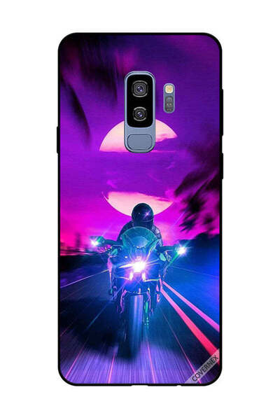 Covernex غطاء حماية لهاتف سامسونج جالاكسي S9 بلس - راكب الدراجة النارية يترك ...