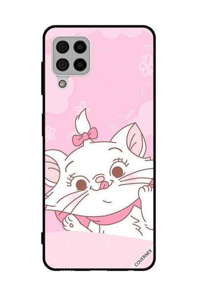 Covernex غطاء حماية لهاتف سامسونج جالاكسي A22 4G - مشبك شعر وردي