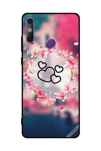 Covernex غطاء حماية لهاتف هواوي إنجوي 20E - قلوب سوداء