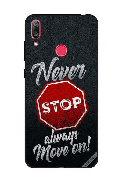 Covernex غطاء حماية لهاتف هواوي Y7 Prime 2019، لا تتوقف أبدًا، تحرك دائمًا