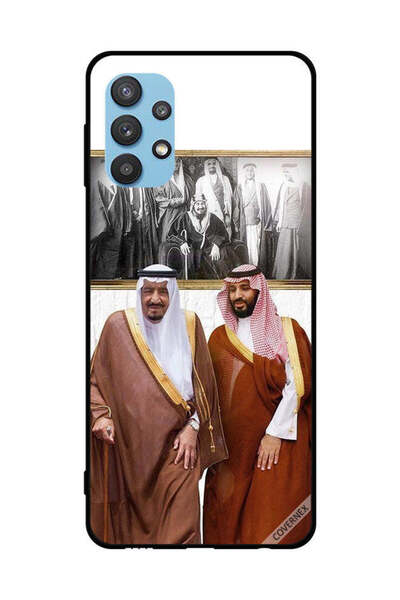 Covernex غطاء حماية لهاتف سامسونج جالاكسي M32 5G الملك سلمان ومحمد بن سلمان ي...
