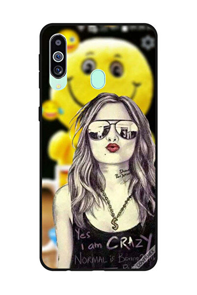 Covernex غطاء حماية لهاتف سامسونج جالاكسي M40/A60 نعم أنا مجنون، العادي ممل