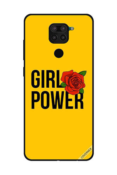 Covernex غطاء حماية لهاتف شاومي ريدمي نوت 9 - فتاة باور يلو