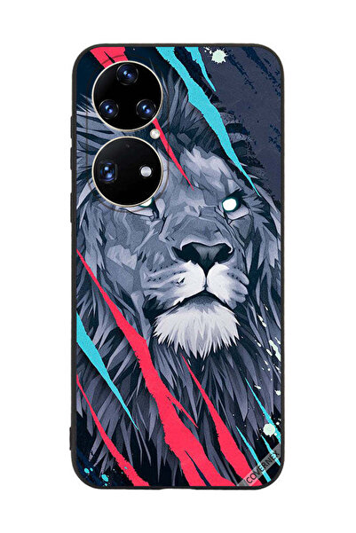 Covernex غطاء حماية لهاتف هواوي بي 50 - فن الأسد الملك