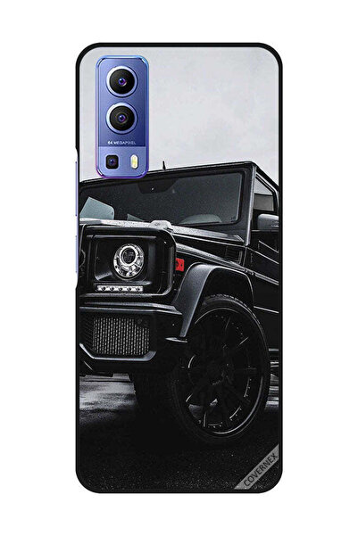 Covernex غطاء حماية لهاتف Vivo Y72 5G - لون أسود - جيب