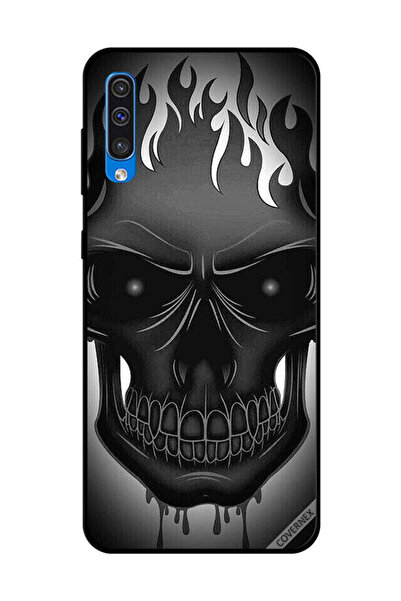 Covernex غطاء حماية لهاتف سامسونج جالاكسي A50 - رسمة رأس