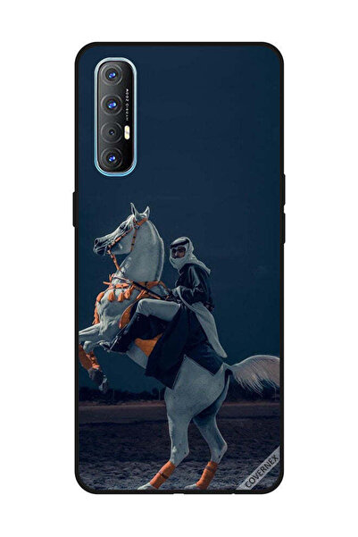 Covernex غطاء حماية لهاتف OPPO Reno 3 Pro شاب على حصان