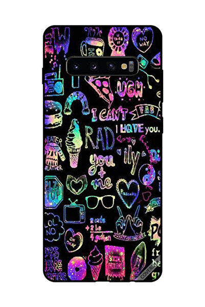 Covernex غطاء حماية لهاتف سامسونج جالاكسي S10 بلس - فن نمط الحياة