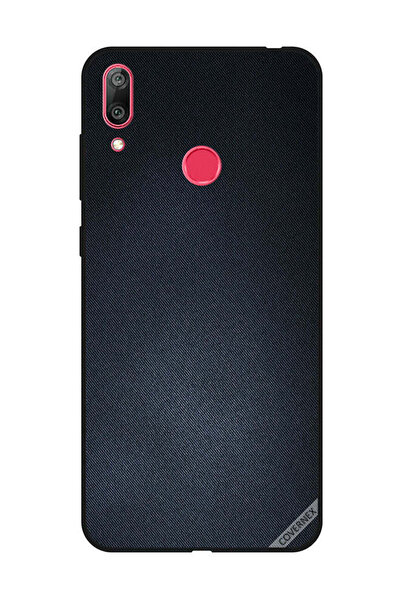 Covernex غطاء حماية لهاتف هواوي Y7 Prime 2019 بنقشة جينز سوداء