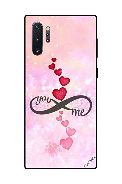 Covernex غطاء حماية لهاتف سامسونج جالكسي نوت 10 بلس - قلوب حمراء ووردية - يو ...