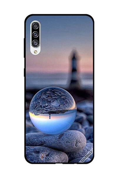 Covernex غطاء حماية لهاتف سامسونج جالاكسي A30s، تصوير رائع للطبيعة في زجاج دائري