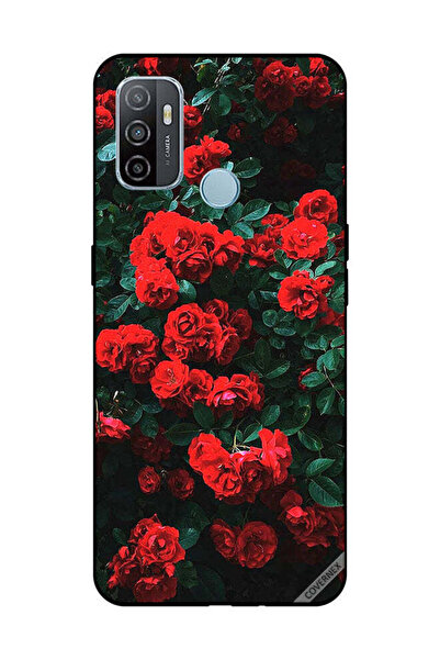 Covernex غطاء حماية لهاتف OPPO A53/A53S - حديقة الورود الحمراء
