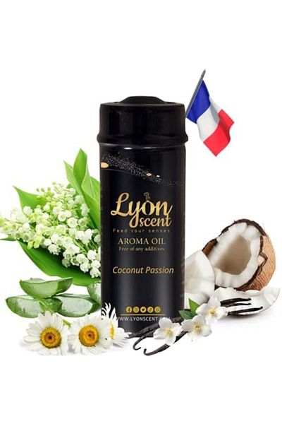 Lyon Scent Aroma Oil, 100% pure oil, Essential scented oil for Diffuser machines, air freshener oil,
