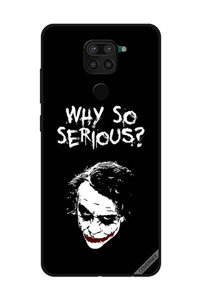 Covernex غطاء حماية لهاتف شاومي ريدمي نوت 9 لماذا هذا الجدية بالأبيض والأسود