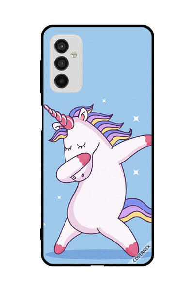 Covernex غطاء حماية لهاتف سامسونج جالاكسي M52 5G يونيكورن أزرق داكن