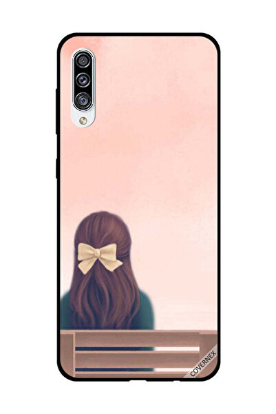 Covernex غطاء حماية لهاتف سامسونج جالاكسي A30s - فتاة جميلة على مقعد