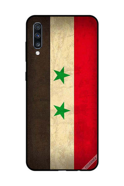 Covernex غطاء حماية لهاتف سامسونج جالاكسي A70 علم سوريا