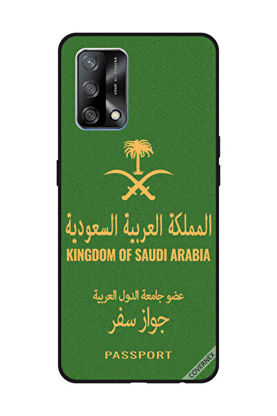 Covernex غطاء حماية لهاتف OPPO A74/F19 4G جواز سفر المملكة العربية السعودية