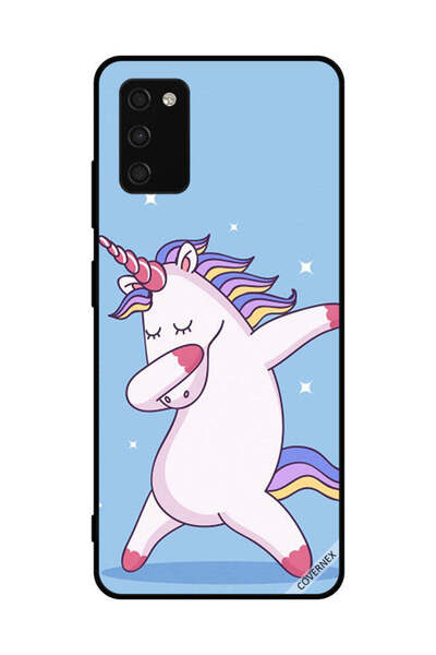 Covernex غطاء حماية لهاتف سامسونج جالاكسي A03s 4G يونيكورن داب بلو