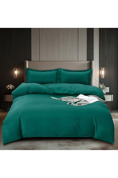 CHIRASO CHIRASO bedding set, DAMASK, ELASTIC sheet 180x200+25cm, Duvet sheet 200x230cm, 2 pillowcases