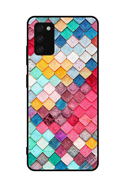 Covernex غطاء حماية لهاتف سامسونج جالاكسي A03s 4G بنمط مربع ماسي