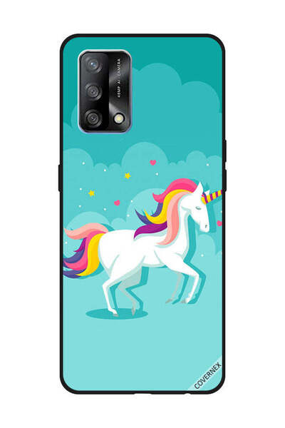 Covernex Protective Case Cover For OPPO A74/F19 4G Unicorn Walking