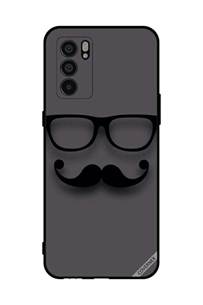 Covernex غطاء حماية لهاتف Oppo Reno6 5G زجاج أسود وشارب