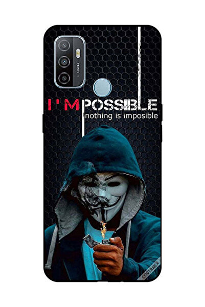 Covernex غطاء حماية لهاتف OPPO A53/A53S أنا ممكن، لا شيء مستحيل