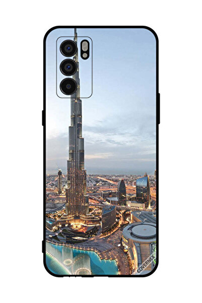 Covernex غطاء حماية لهاتف Oppo Reno6 5G، منظر جميل لوسط مدينة دبي