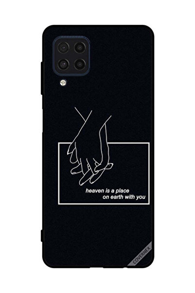 Covernex غطاء حماية لهاتف سامسونج جالاكسي F22 4G الجنة مكان على الأرض معك