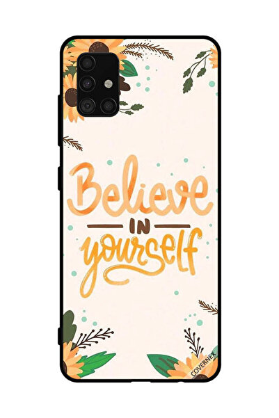 Covernex غطاء حماية لهاتف سامسونج جالاكسي A51 4G - ثق بنفسك - زهور الشمس