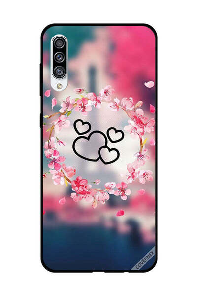 Covernex غطاء حماية لهاتف سامسونج جالاكسي A30s قلوب سوداء