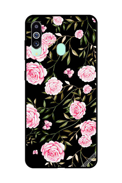 Covernex غطاء حماية لهاتف سامسونج جالاكسي M40، ورود وردية في باقات من الأوراق...