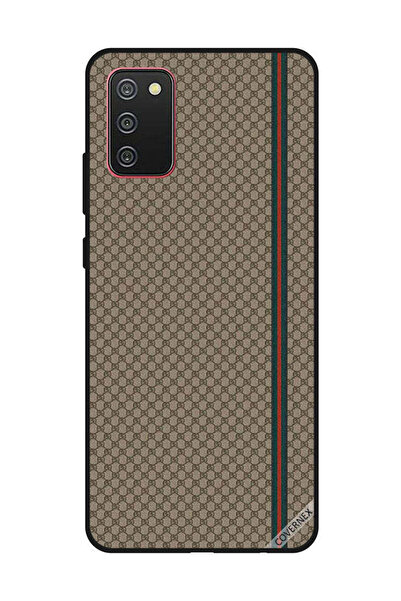 Covernex غطاء حماية لهاتف سامسونج جالاكسي A02s/F02s بخطوط حمراء وخضراء على نم...