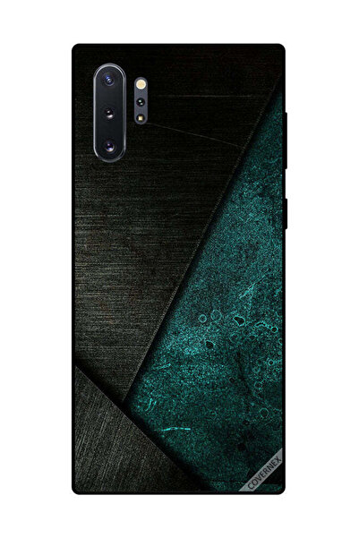 Covernex غطاء حماية لهاتف سامسونج جالكسي نوت 10 بلس بنقشة أسود وأخضر غامق