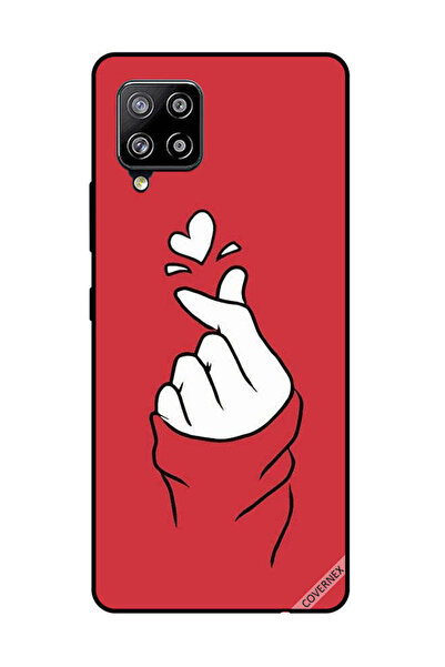 Covernex غطاء حماية لهاتف سامسونج جالاكسي M42 5G سناب لوف أحمر