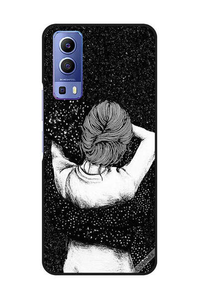 Covernex غطاء حماية لهاتف Vivo Y72 5G بتصميم فتاة الخيال الليلي