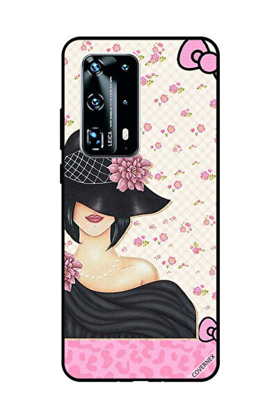 Covernex غطاء حماية لهاتف هواوي بي 40 برو بلس - فتاة سوداء
