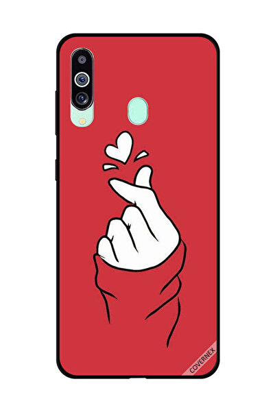 Covernex غطاء حماية لهاتف سامسونج جالاكسي M40 سناب لوف أحمر