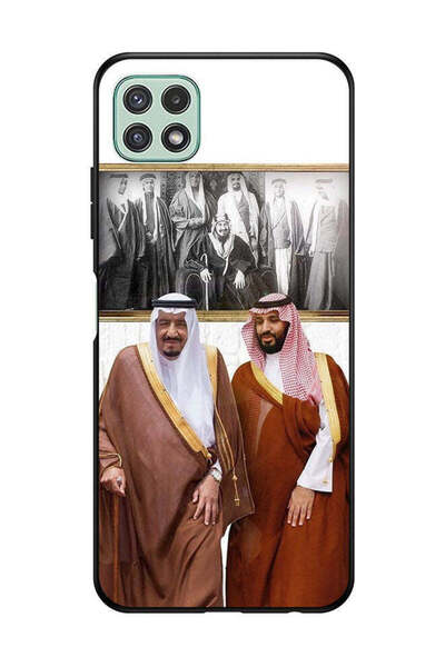 Covernex غطاء حماية لهاتف سامسونج جالاكسي A22 5G الملك سلمان ومحمد بن سلمان ي...