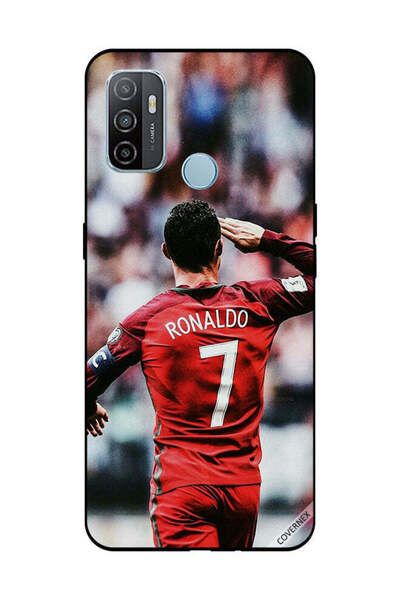 Covernex غطاء حماية لهاتف OPPO A53/A53S، تحية رونالدو للجمهور