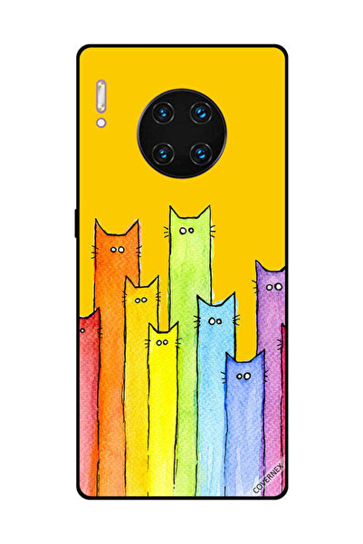 Covernex غطاء حماية لهاتف هواوي ميت 30 برو - فن دمية القطة