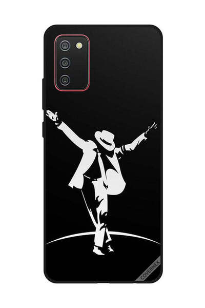 Covernex غطاء حماية لهاتف سامسونج جالاكسي A02s/F02s أكشن أسود وأبيض