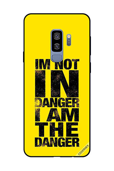 Covernex غطاء حماية لهاتف سامسونج جالاكسي إس 9 بلس، أنا لست في خطر، أنا الخطر