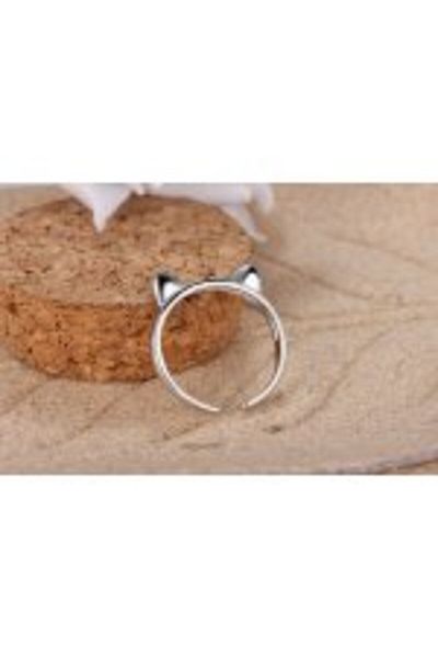 Kelan Inel Argint „Feline Grace” – Eleganță Regală cu Spirit Jucăuș