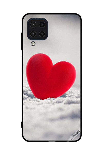 Covernex Protective Case Cover For Samsung Galaxy M32 4G Lovely Red Heart