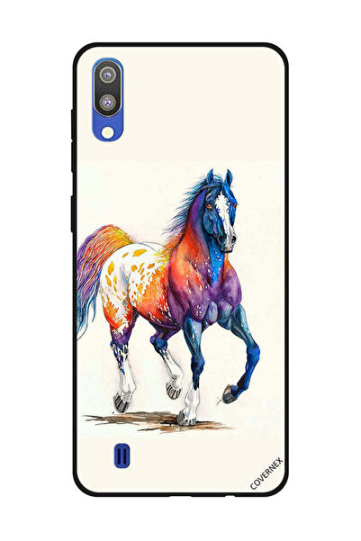 Covernex غطاء حماية لهاتف سامسونج جالاكسي M10 - حصان ملون