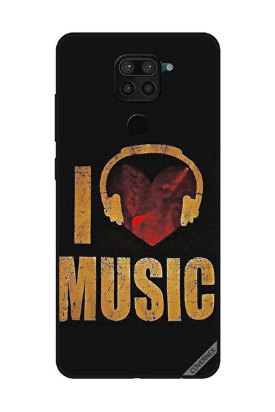 Covernex غطاء حماية لهاتف شاومي ريدمي نوت 9 - أنا أحب الموسيقى فينتاج