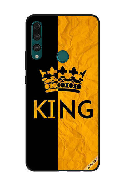 Covernex غطاء حماية لهاتف هواوي Y9 Prime 2019 - أسود وأصفر